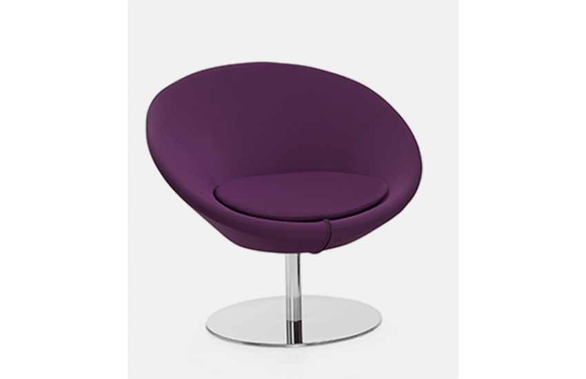 fauteuil accueil CIRCLE violet  dile
